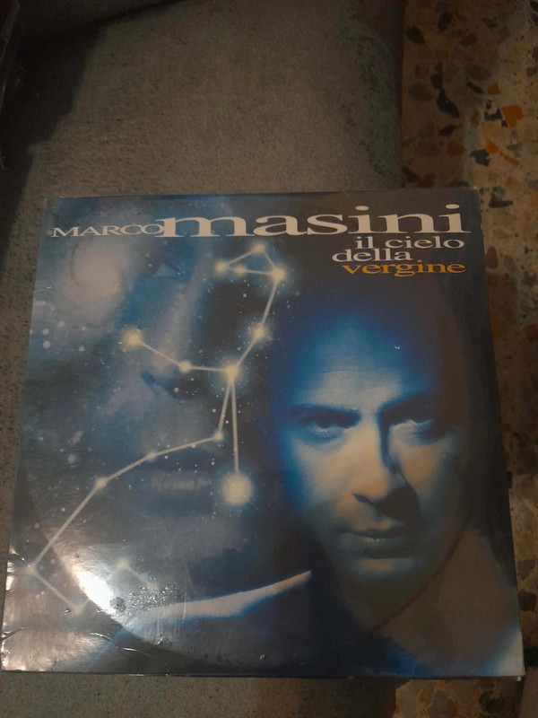 Marco masini "il cielo della vergine" doppio lp vinile