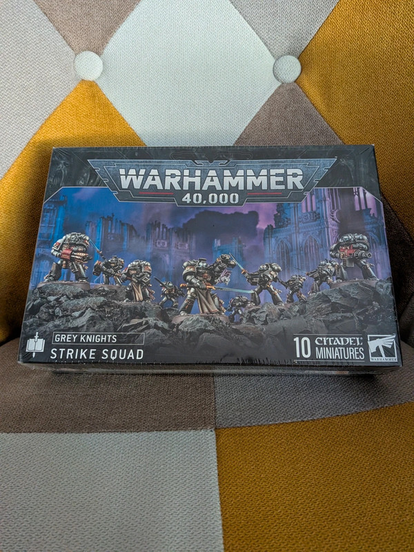 Warhammer 40k Grey Knights Strike Squad Neuf sous blister