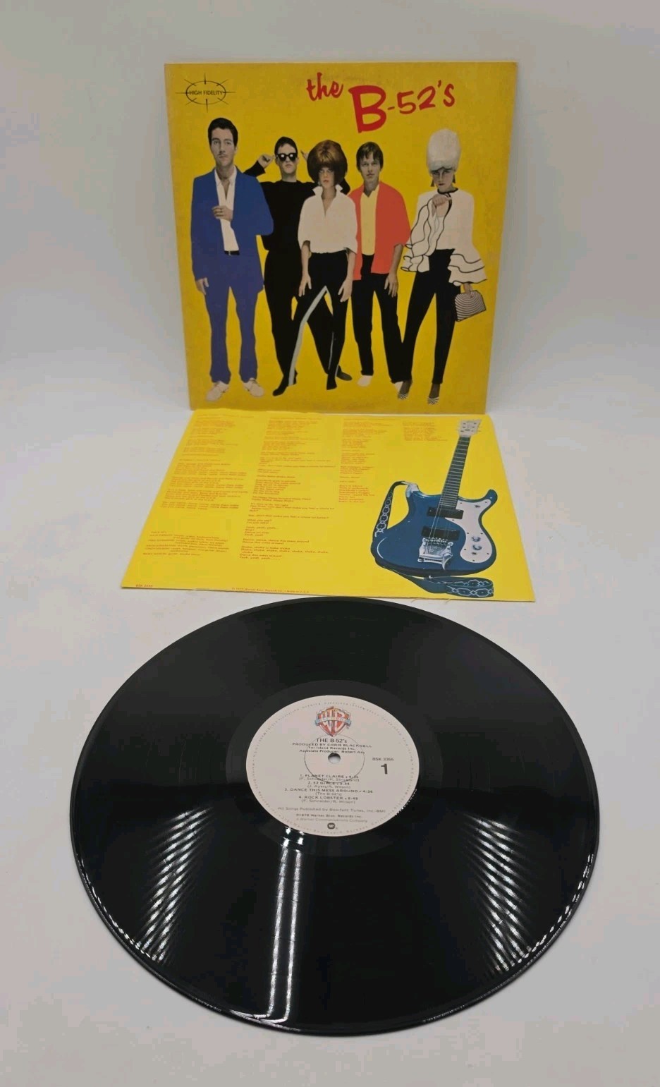 The B-52's Self Titled Vinyl LP VG+ 1979 Original US Press Warner BSK 3355 B52s
