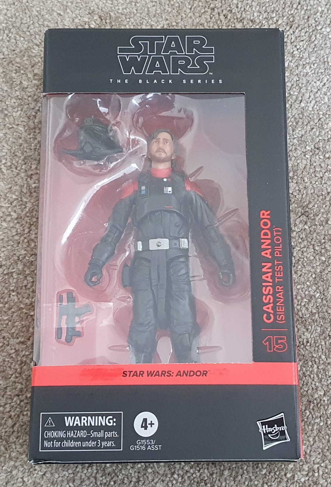 Star Wars The Black Series Modellino 6" Cassian Andor (Sienar Test Pilot) 15