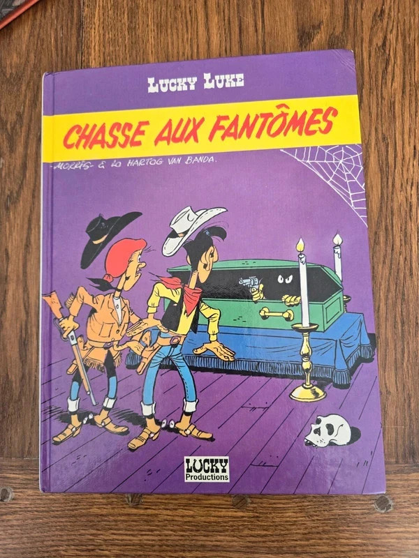 BD Lucky Luke Chasse aux Fantômes 1992 • vintage collector • édition originale • rare album ancien