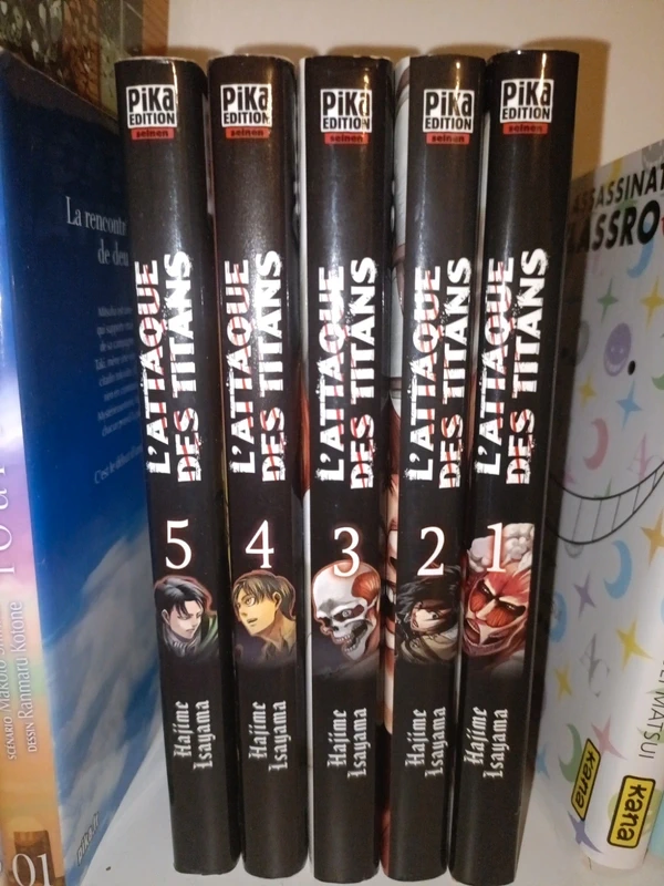 L'attaque des Titans manga