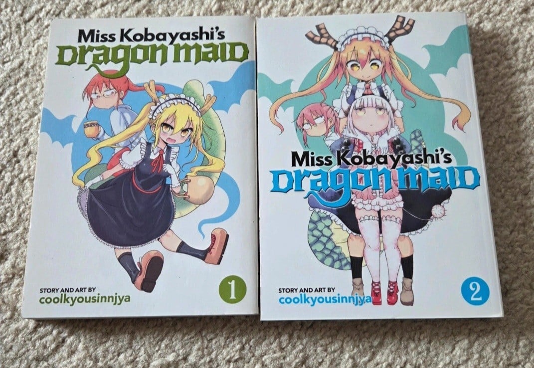 Miss Kobayashi's Dragon Maid, 1&2