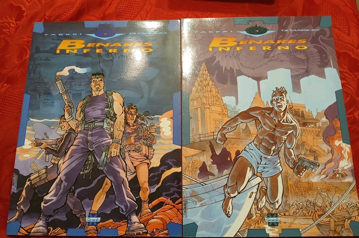 BENARES INFERNO VOLUMI 1 E 2 FABBRI ED.GRANATA PRESS OTTIMI RARI AFFARE!!!