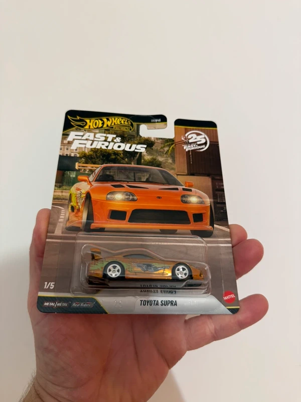 Hotwheels Toyota supra fast and furious 25 ans Chase