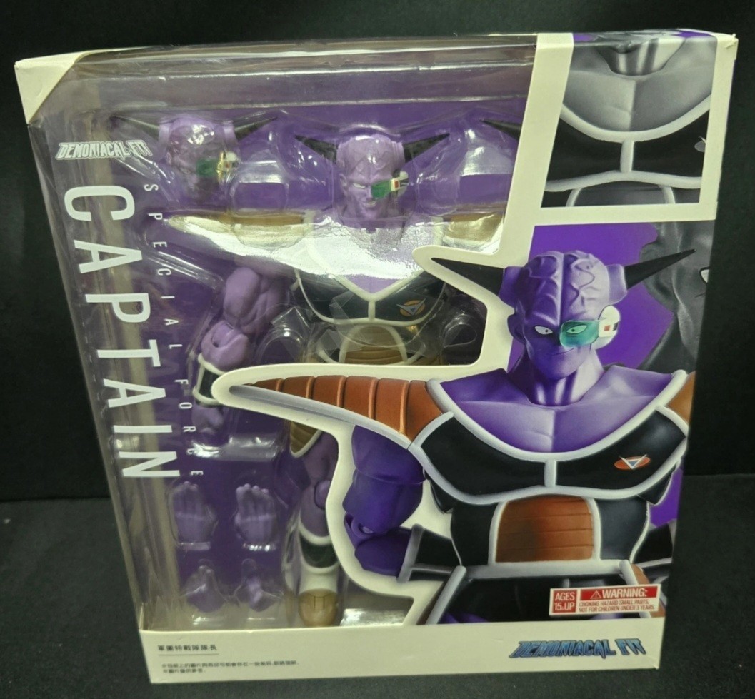S.H. Figuarts Dragon Ball Z Capitano Ginyu Demoniacal Fit Figura Posabile 