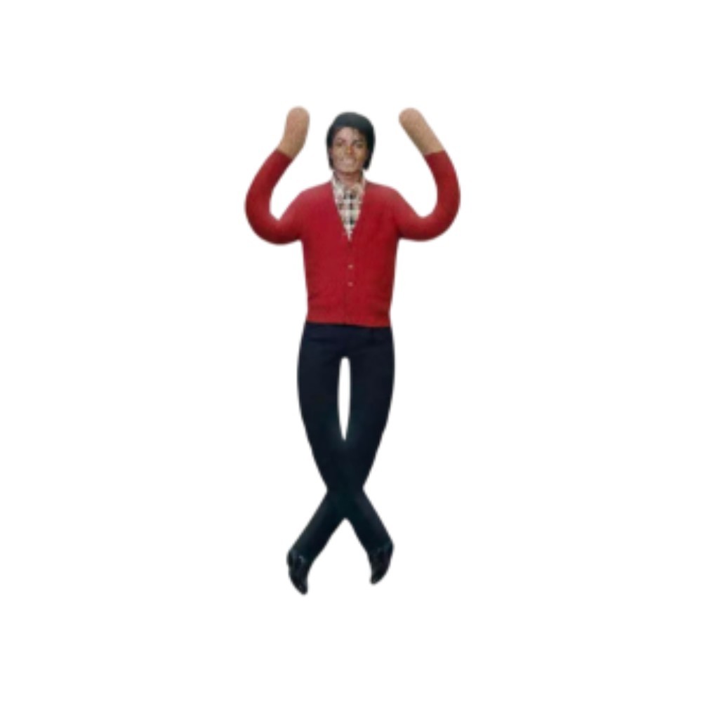 Pop King Jackson Doll Cosplay Abstract Figure Joint Mobility Doll Toy Pop Legend