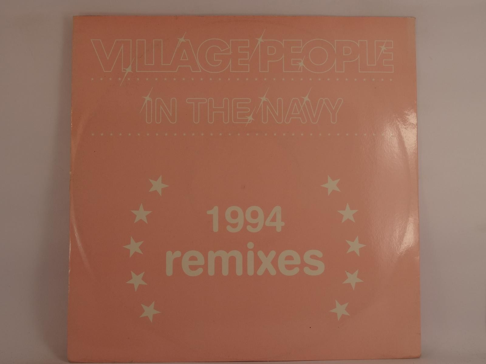 VILLAGE PEOPLE IN THE NAVY (15) 4 Track 12" Single including Picture Sleeve ARIS
