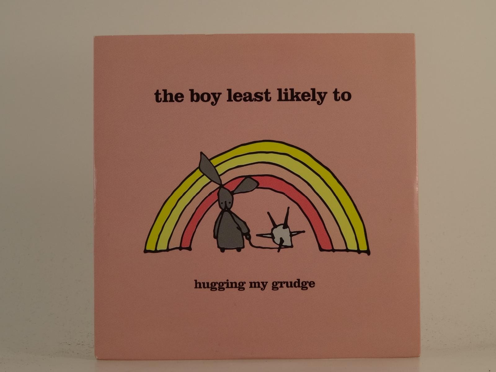 THE BOY LEAST LIKELY TO HUGGING MY GRUDGE (H1) 1 Track Promo CD Single plus Card