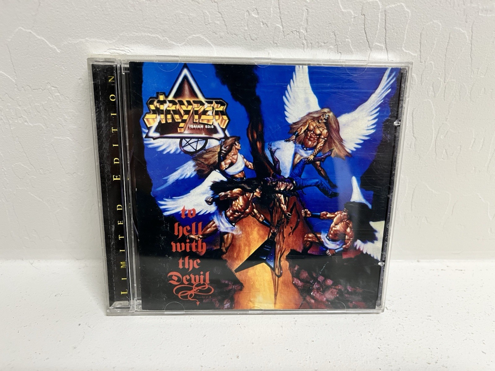 Stryper To Hell With The Devil CD 1986 MSPCD-773 Limited Angel Cover 2000