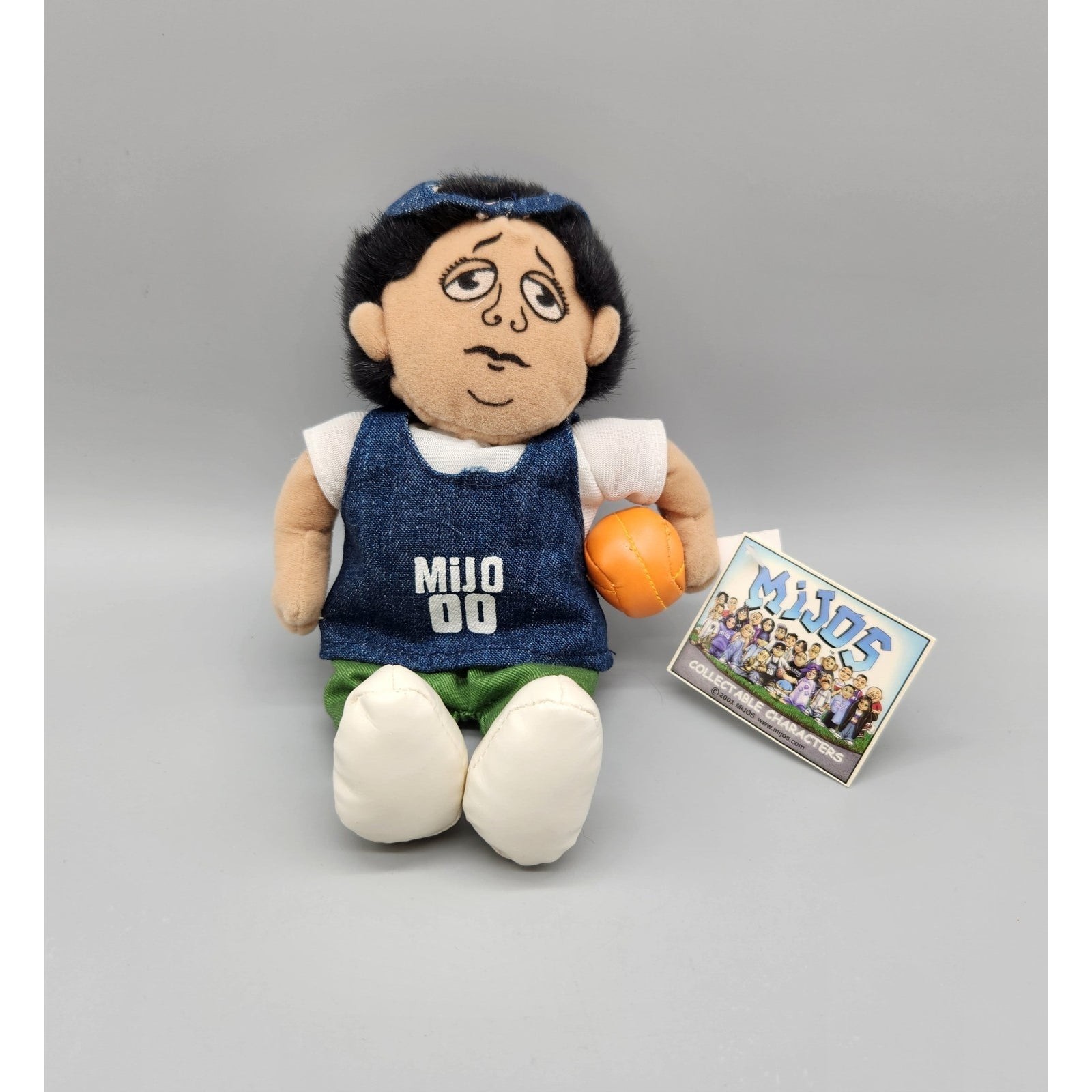 Mijos Beto Homies Collectable Characters Plush 8" 2001 Basketball Small *READ