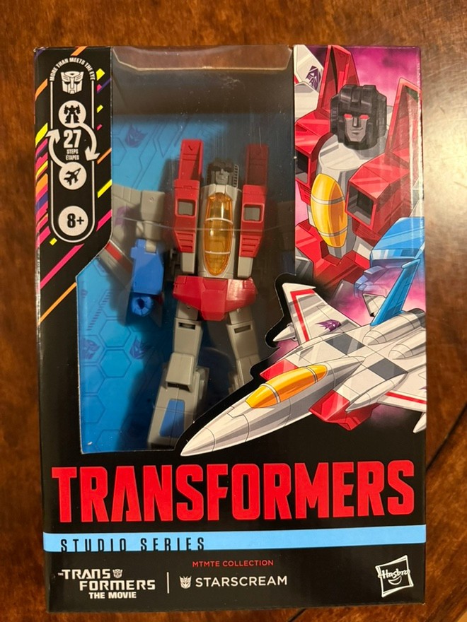 Transformers Studio Series 86 The Movie SS86 MTMTE Starscream Voyager - Nuovo