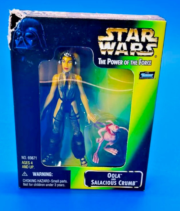 Star Wars Power Of The Force POTF OOLA & SALACIOUS CRUMB Fan Club Esclusivo 1998