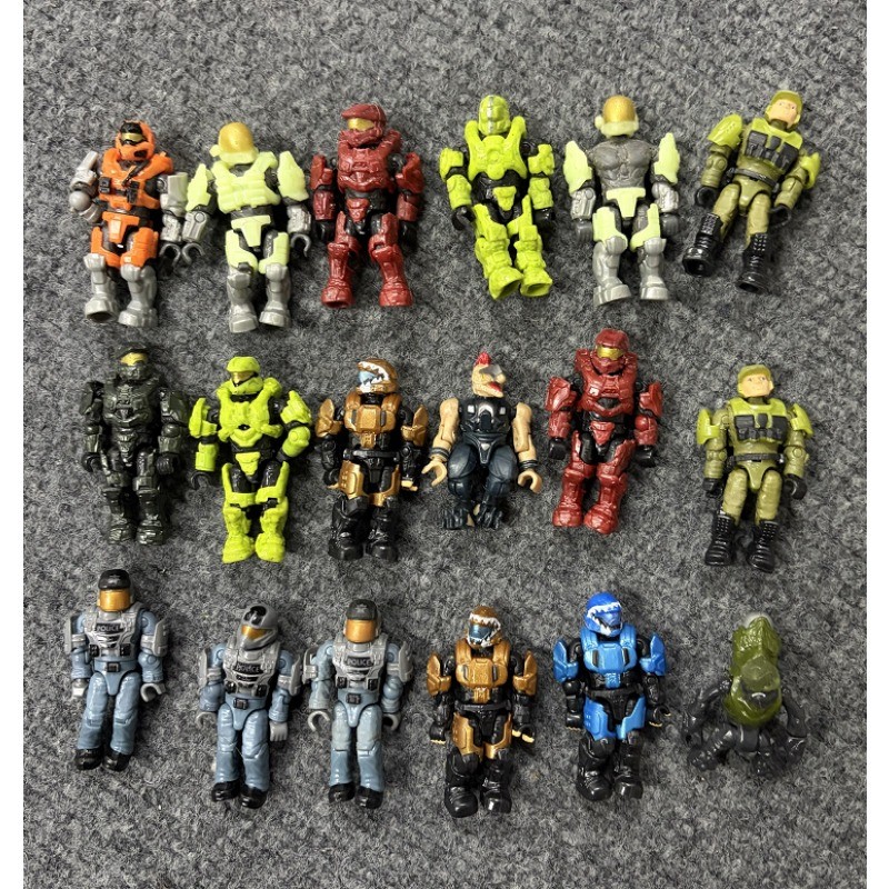 Mega Bloks Construx Halo Spartan Grunt Mule Marines sciacallo minore sciolto 18X