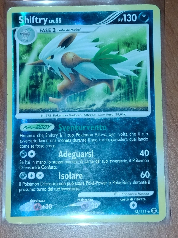 Carta shiftry reverse