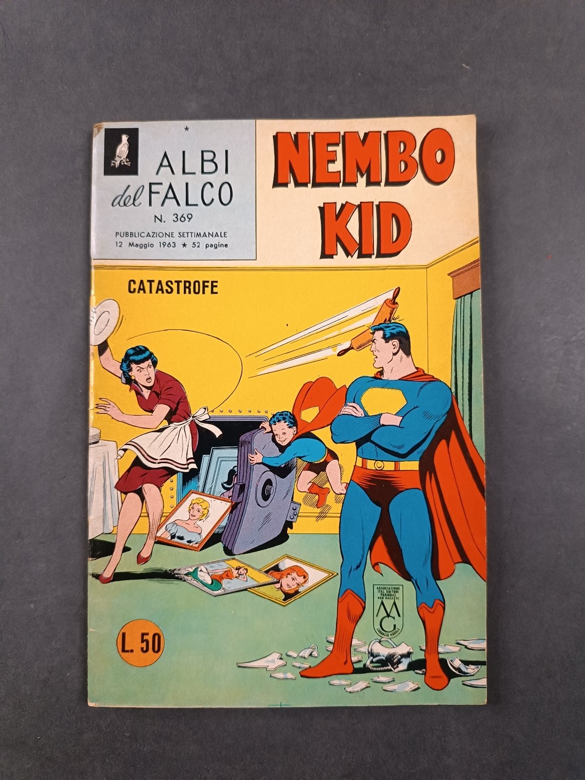 Albi del Falco Nembo Kid n.369 Catastrofe Mondadori 1963
