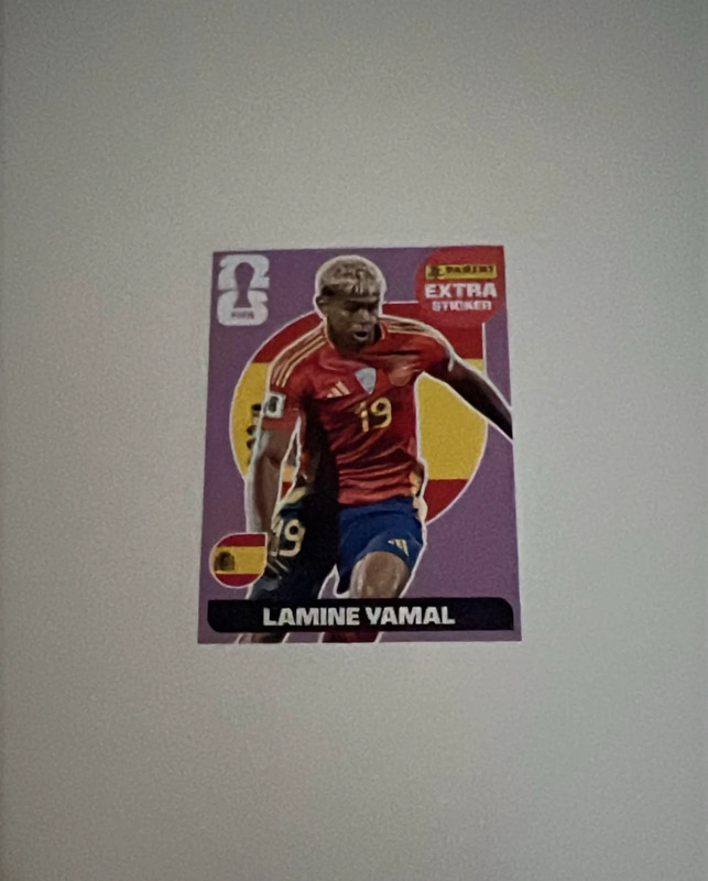 Extra Sticker 2026 Panini Lamine Yamal
