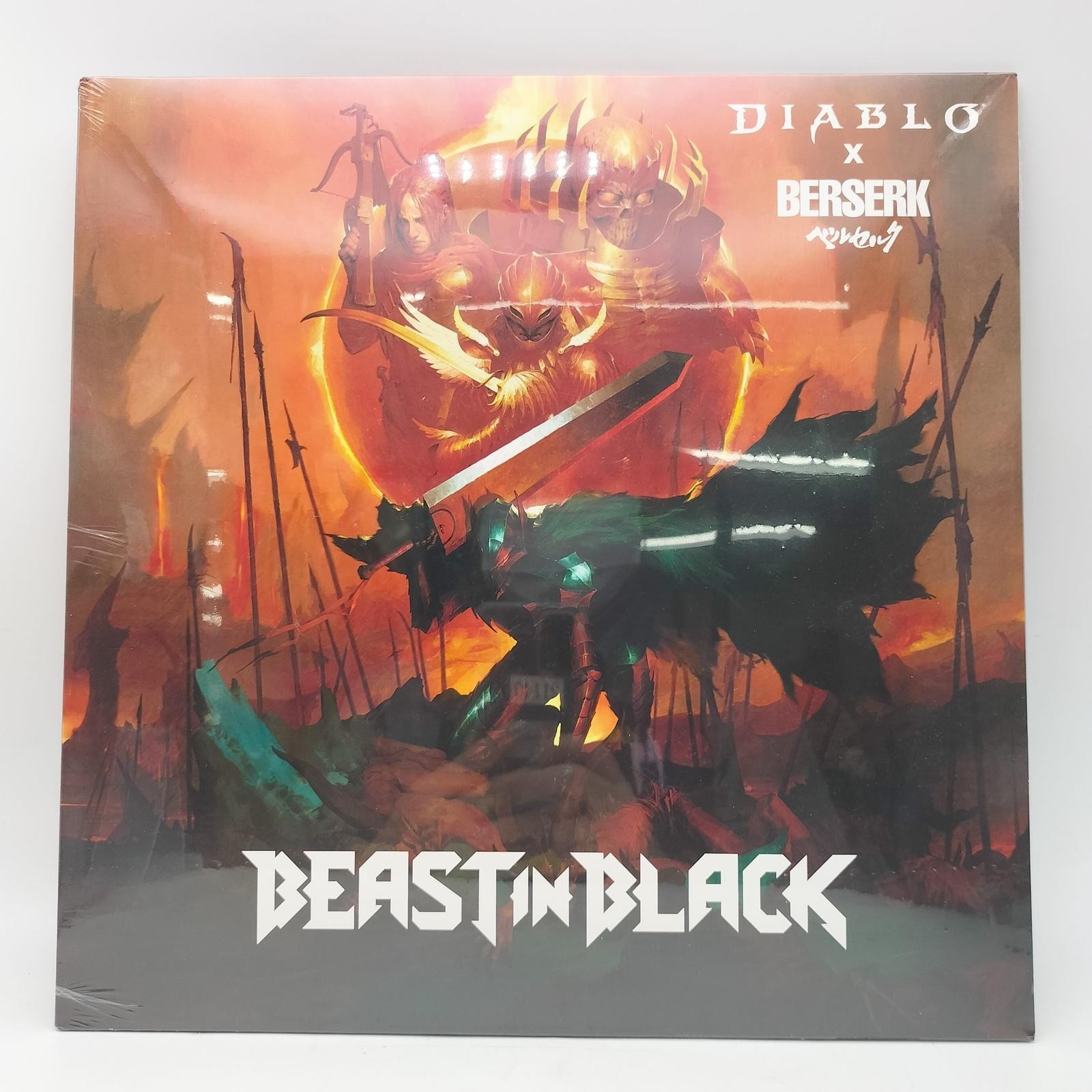 Beast in Black Enter the Behelit Diablo x Berserk Limited Vinyl LP Sealed