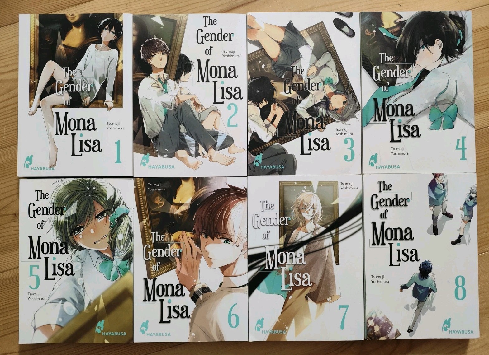 The Gender of Mona Lisa Manga 1-8 Completo Shojo Anime 1 Edizione ⚡