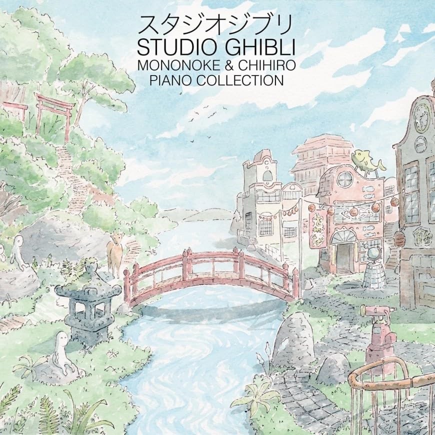 (JAPAN) CD STUDIO GHIBLI - MONONOKE & CHIHIRO PIANO COLLECTION ? JOE HISAISHI