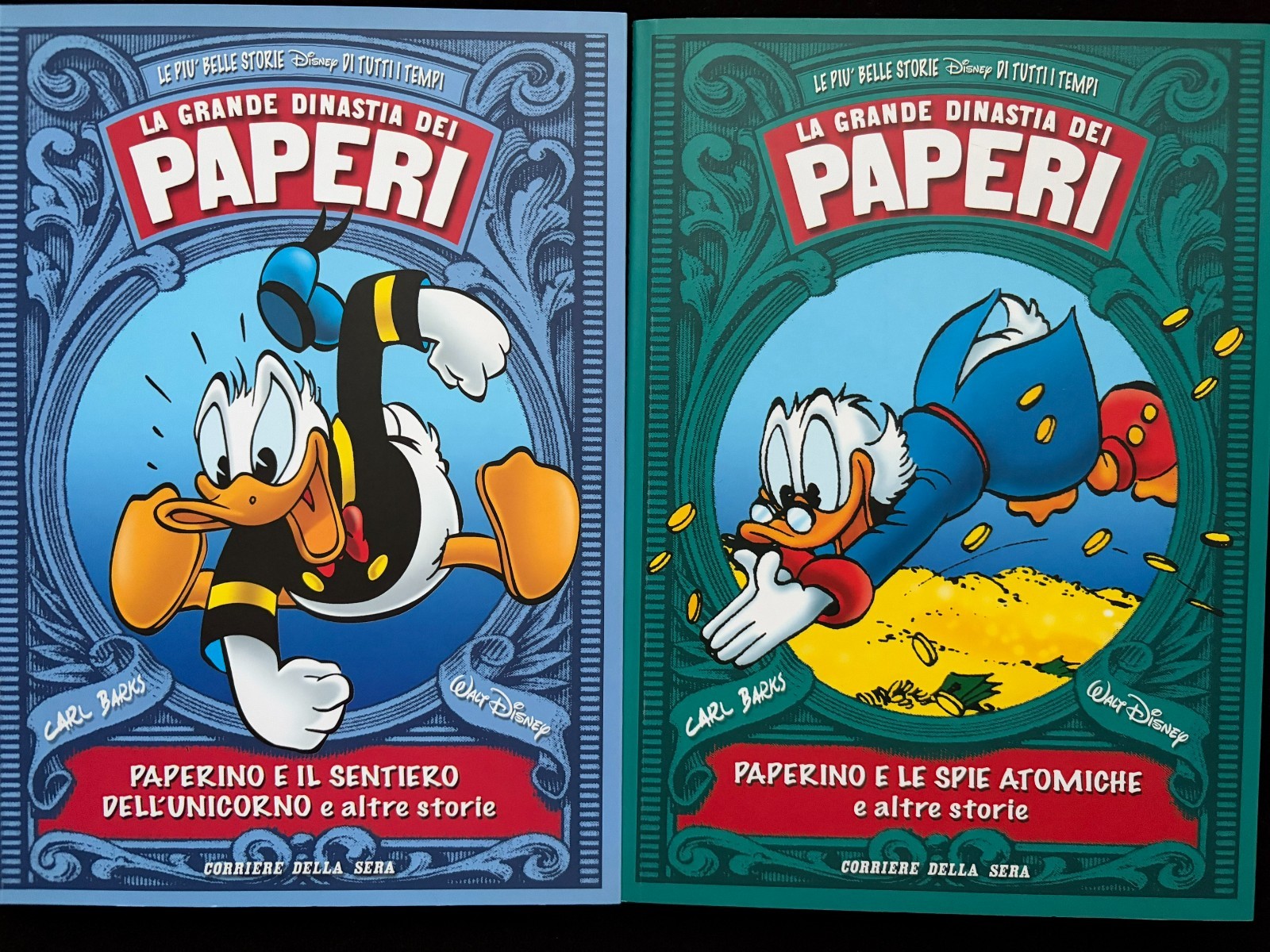 2 libri La grande dinastia dei paperi - Le più belle storie Disney di tutti i te