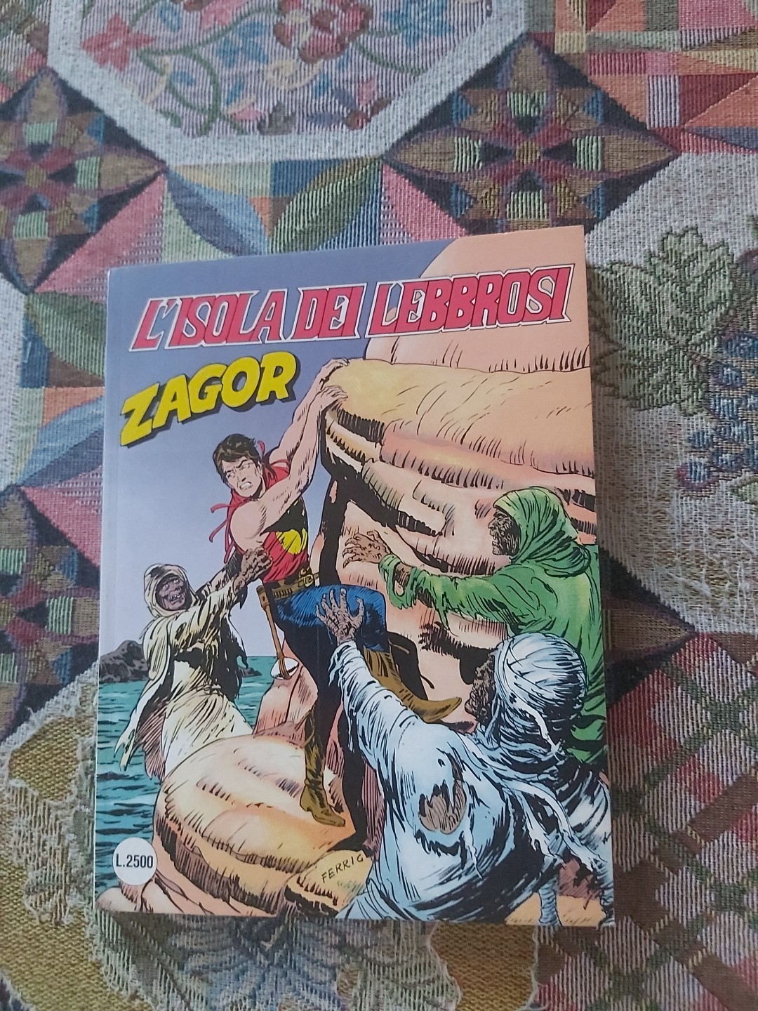 Sergio Bonelli Editore Zagor N. 403 L'isola Dei Lebbrosi 