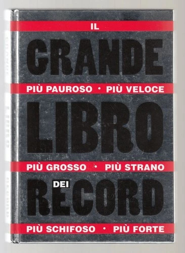 Libro il Grande Libro dei Record Salani 2008 SC69