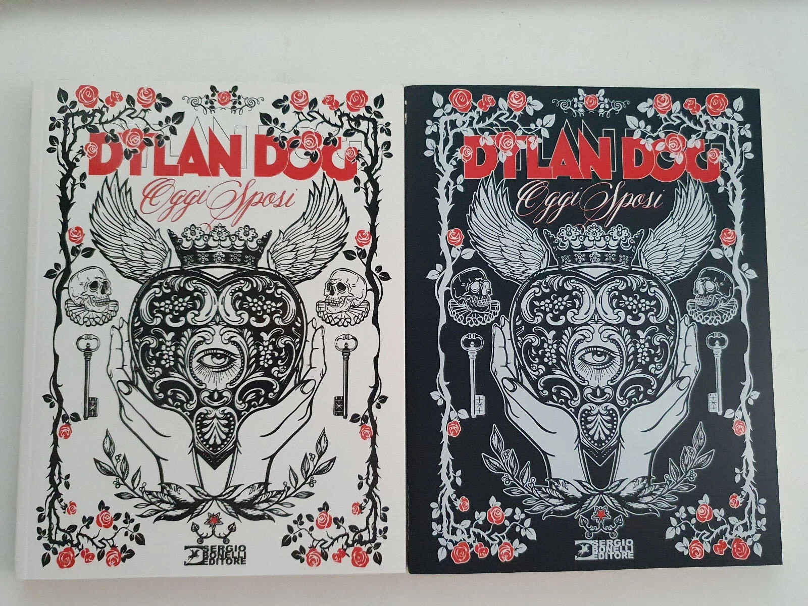 Dylan Dog Oggi Sposi 399 Variant white + Black - Edizione Limitata Bonelli 2019