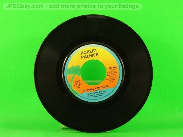 PALMER,ROBERT LOOKING FOR CLUES (PLAIN SLEEVE) (137) 7" ISLAND
