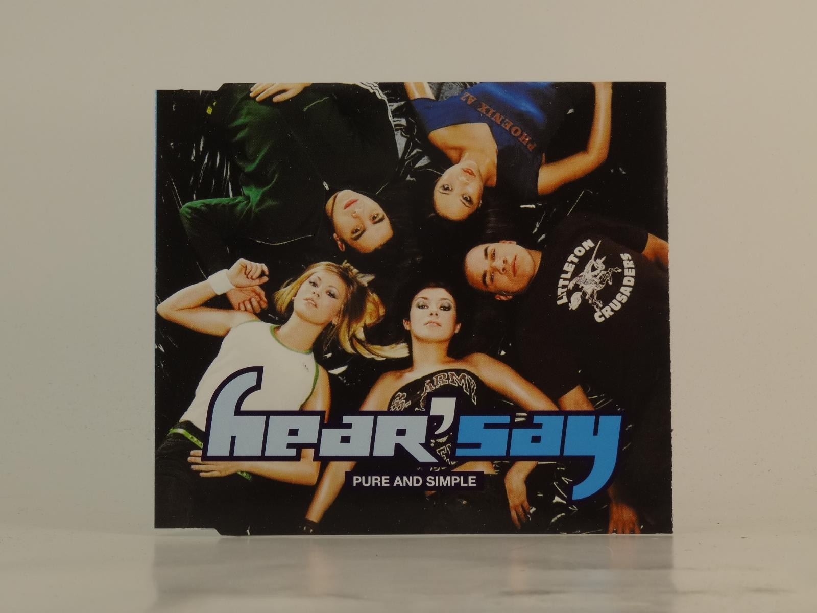 HEAR' SAY PURE AND SIMPLE (G44) 3 Track CD Single including Picture Sleeve POLYD