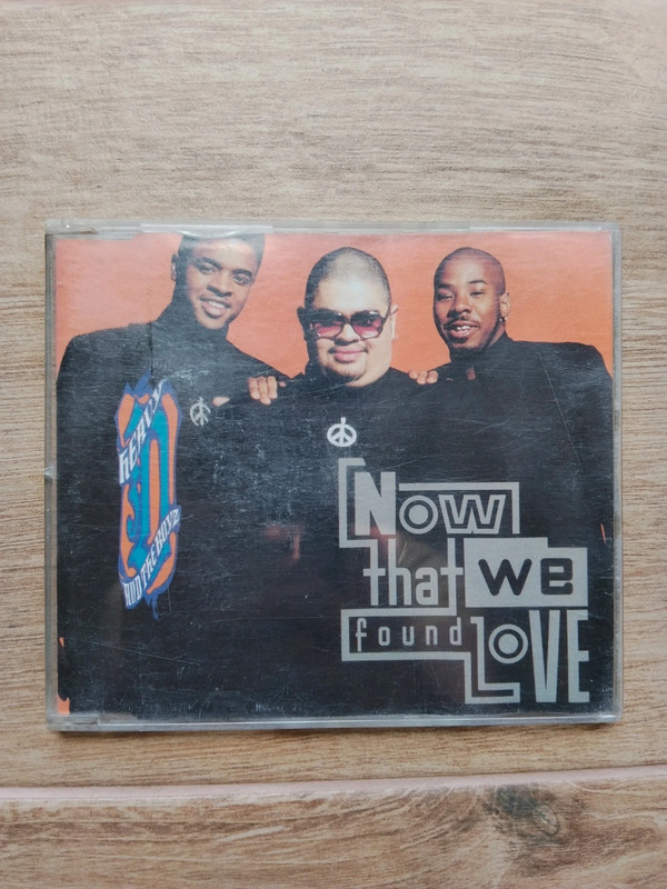 CD single de 1991 intitulé « Now That We Found Love » du groupe de hip-hop Heavy D & The Boyz.