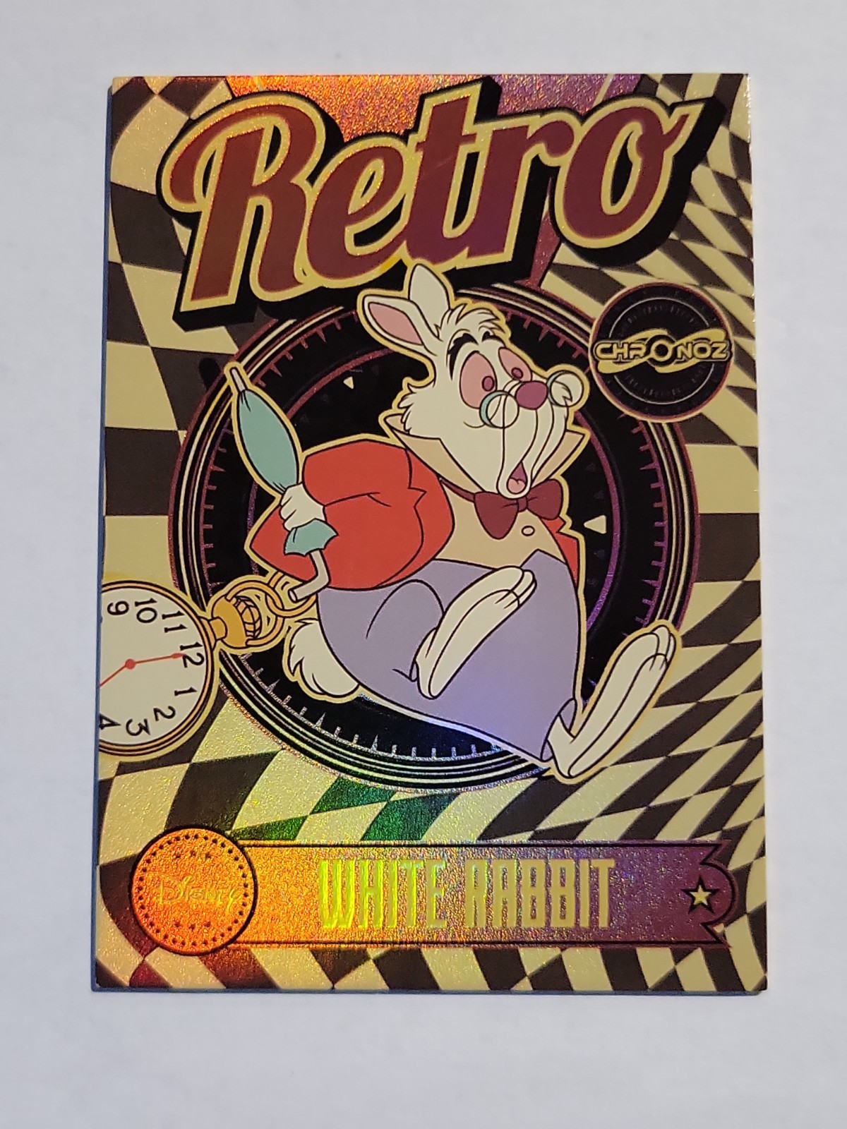 2026 Card Fun Disney ChronoZ Retro Base #CDL-RB-18 White Rabbit
