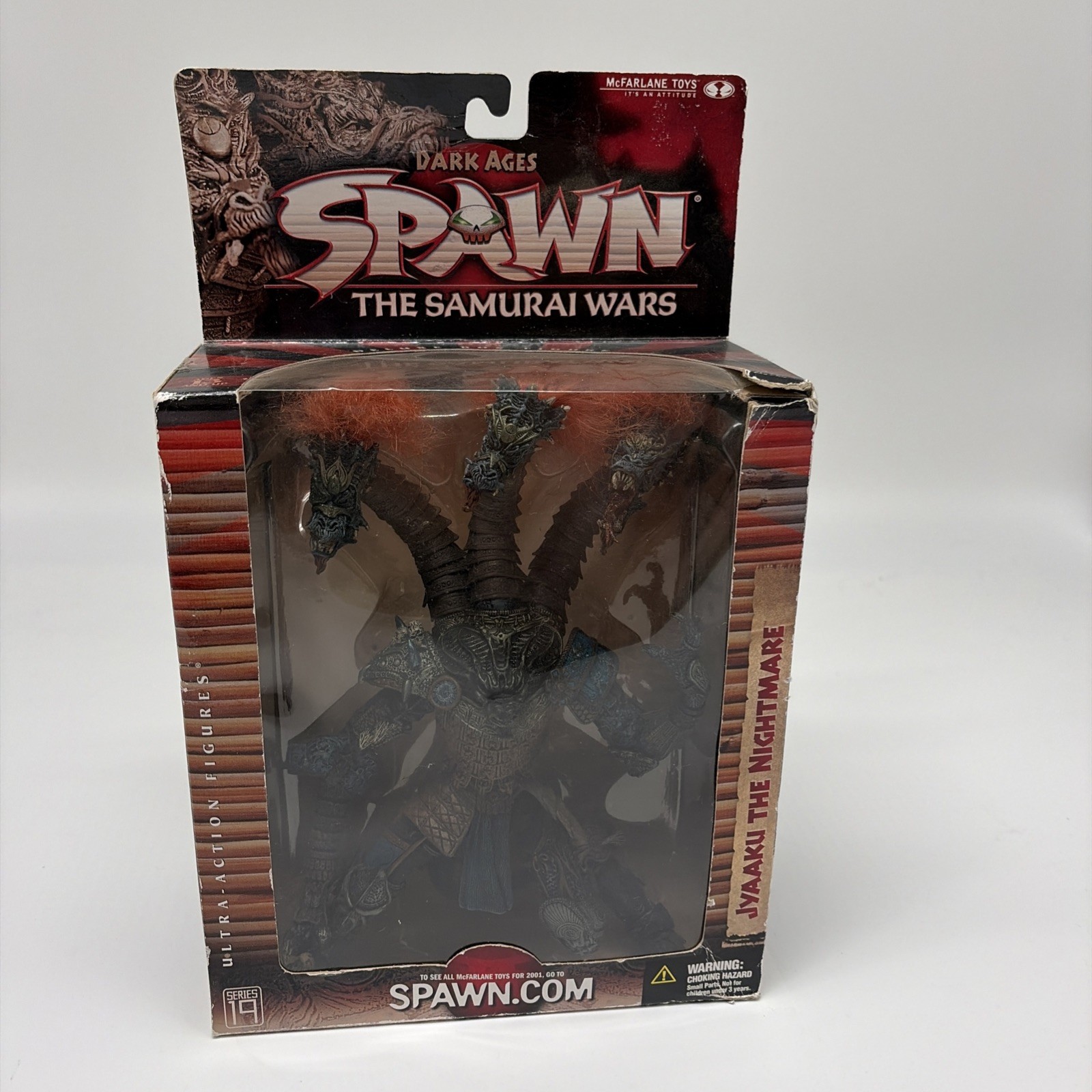 Spawn Jyaaku The Nightmare Action Figure McFarlane Series 19  Samurai Wars  NIB