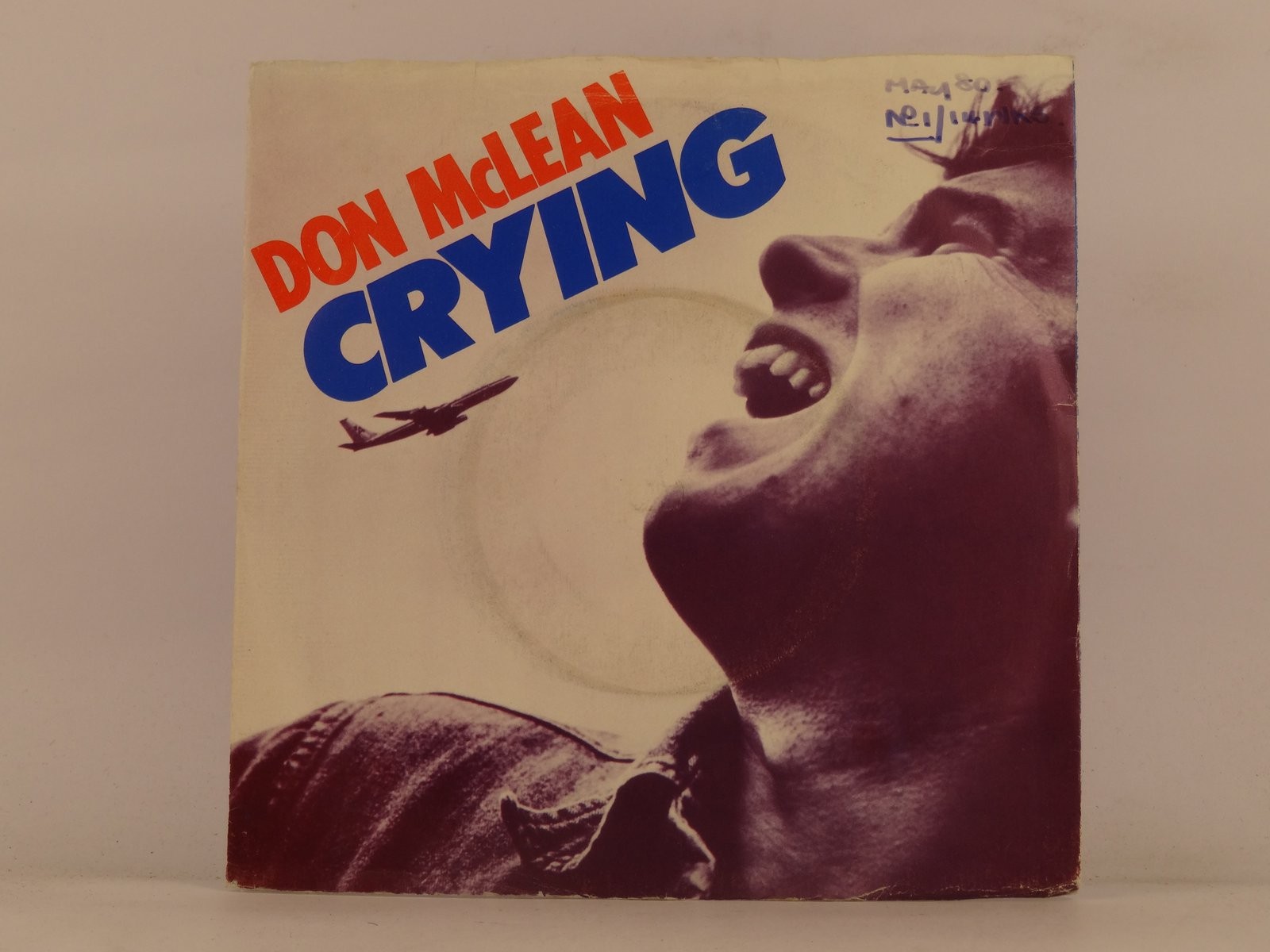 DON MCLEAN  CRYING (131) 2 Track 7" Single plus Picture Sleeve EMI RECORDS