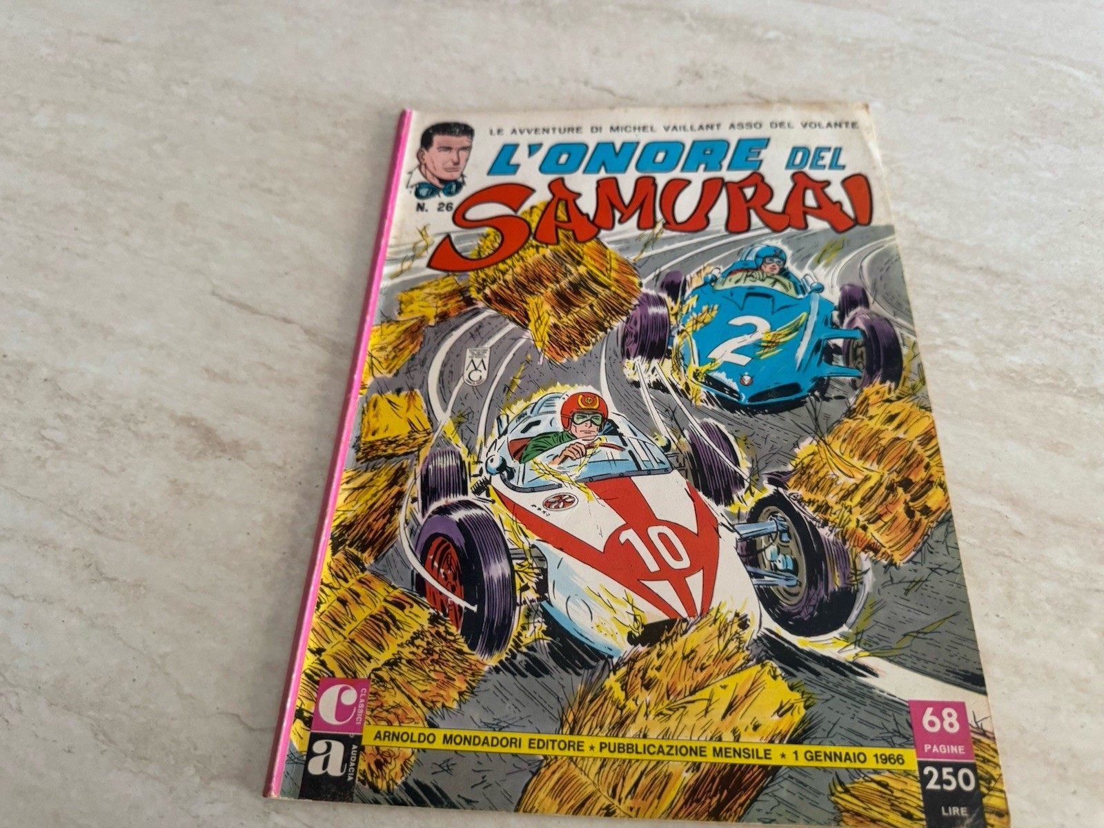 Classici Audacia Michel Vaillant L’ Onore dei Samurai 1966 Mondadori n. 26