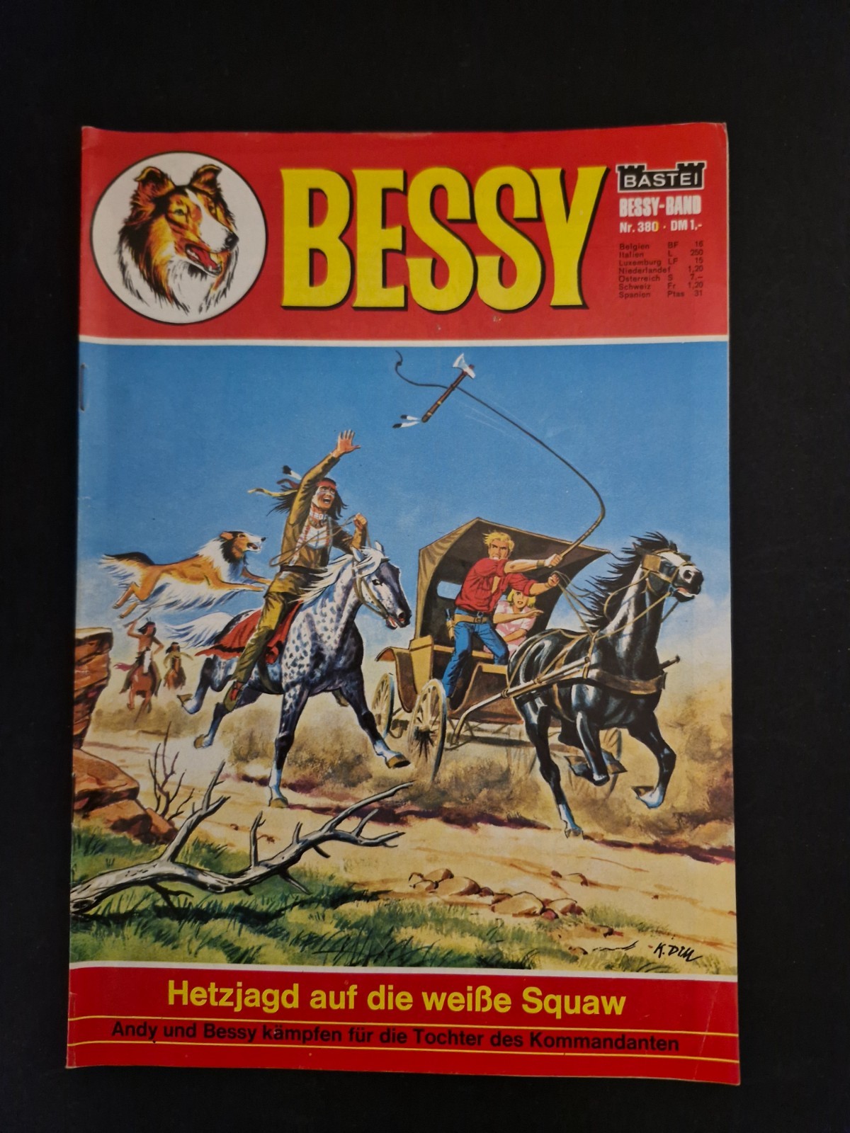 Fumetto Bessy n.380 (Bastei 1ª Edizione) Z1-2