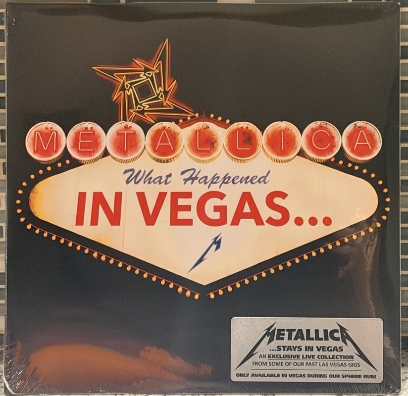 Metallica Life Burns Faster 2026 - What Happened in Vegas Live Vinyl LP - Sphere