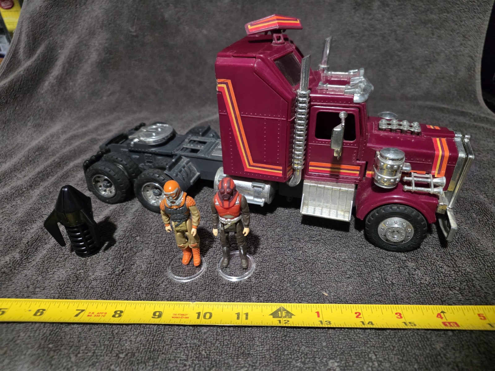 KENNER M.A.S.K  RHINO MATT TRAKKER BRUCE SOTO COMPLETE WORKING ORIGINAL Vintage 
