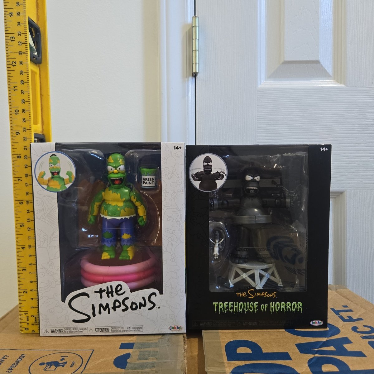 Jakks Pacific The Simpsons Furious Homer & King Homer Treehouse Of Horror Figure