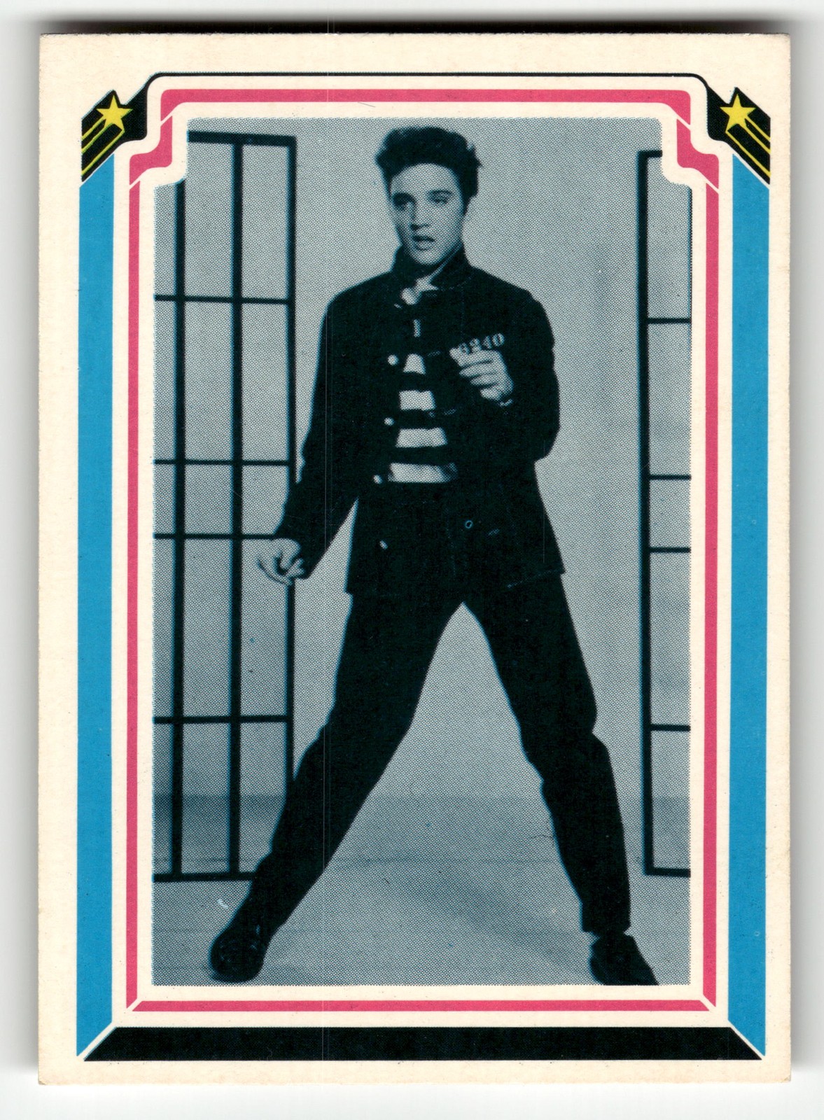 1978 Donruss Elvis Presley #14 "Jailhouse Rock" ALTA QUALITÀ IL RE!