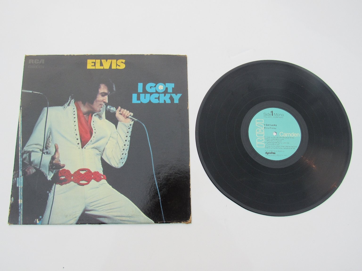Elvis Presley – I Got Lucky LP Record 1972 RCA Camden Rock & Roll 33 RPM