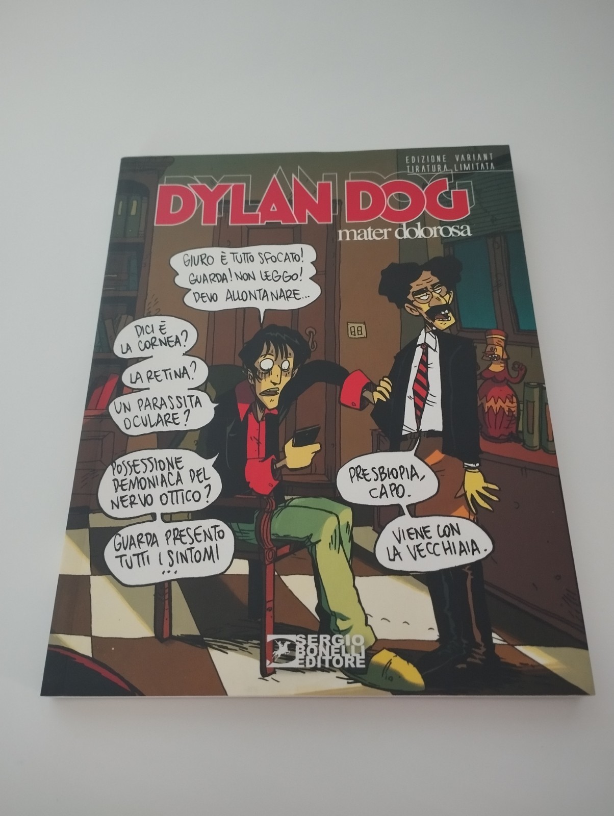 Dylan Dog n. 361 Mater Dolorosa Variant Sergio Bonelli Editore Lucca Comics