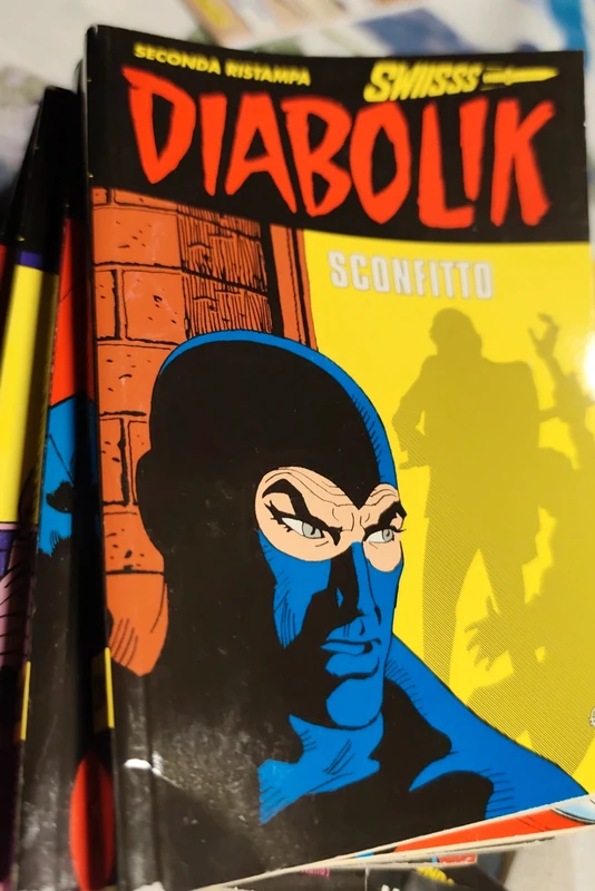 Lotto 10 Fumetti Diabolik - Seconda Ristampa e numeri vari