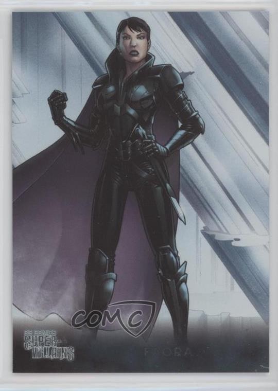 2015 Cryptozoic DC Super Villains Silver Foil Board Faora Hu-Ul Faora #28 d8k