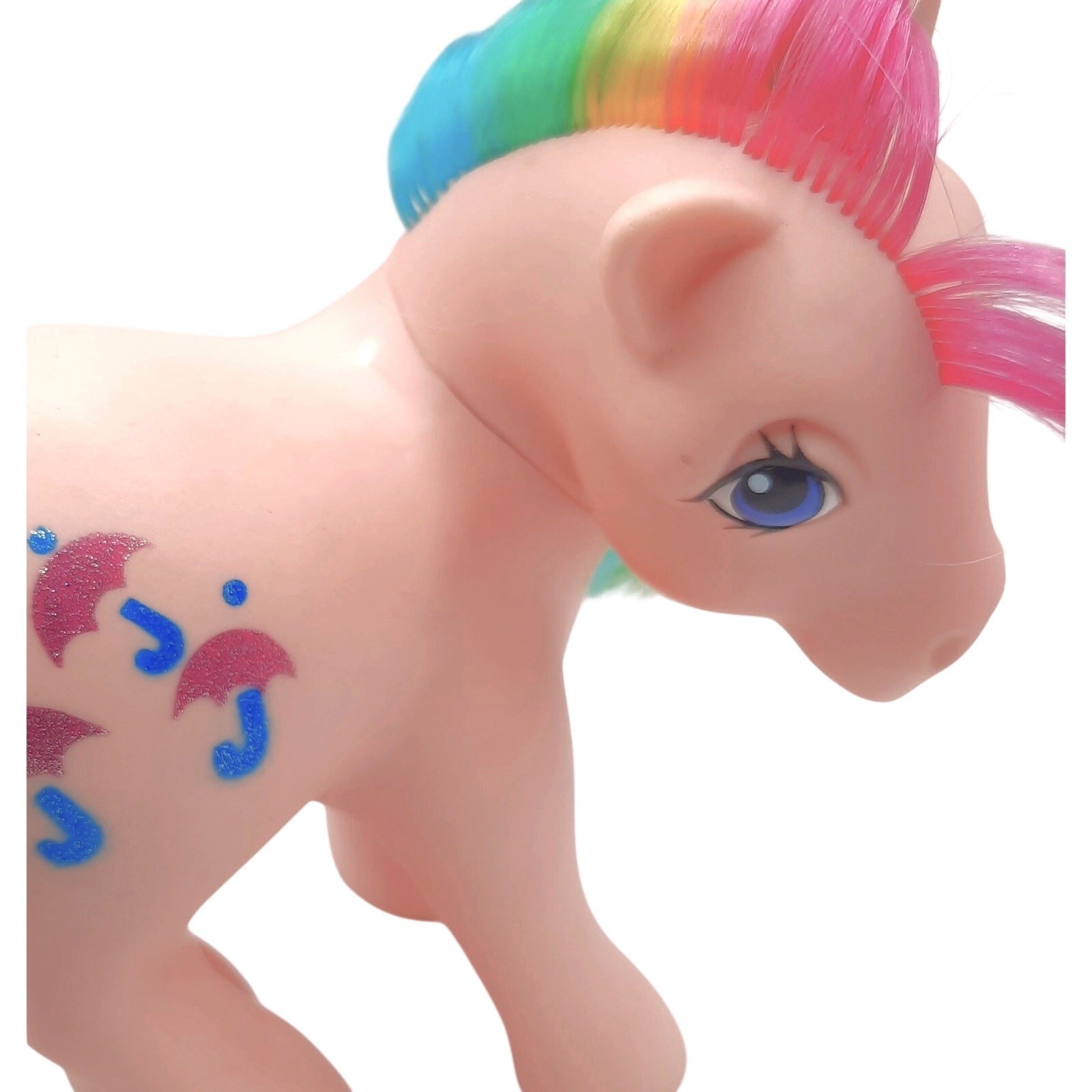 My Little Pony G1 Parasol Rainbow Pink EXC Excellent Vintage Hasbro MLP