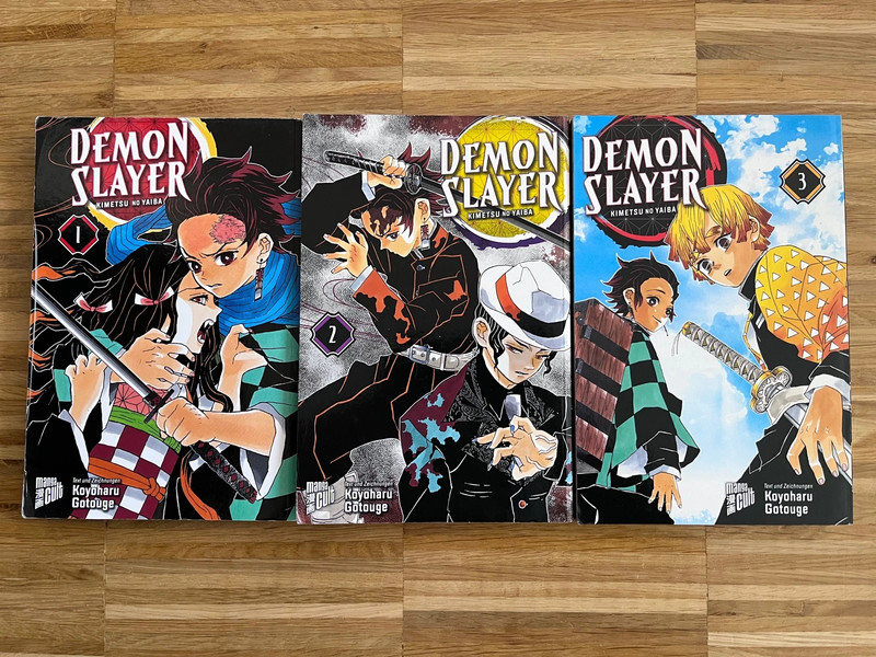 Demon Slayer Manga Teil 1-3