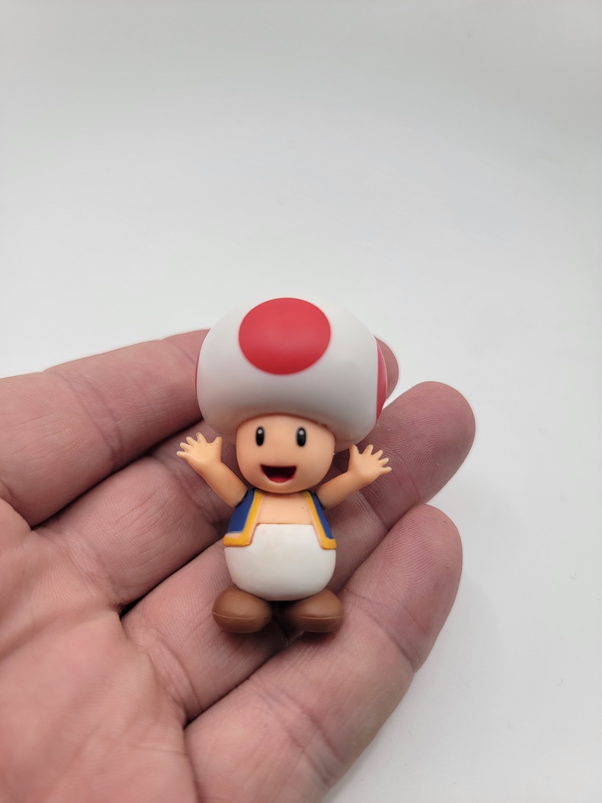 Super Mario Red Toad Jakks Pacific Modellino Nintendo 3" 2023