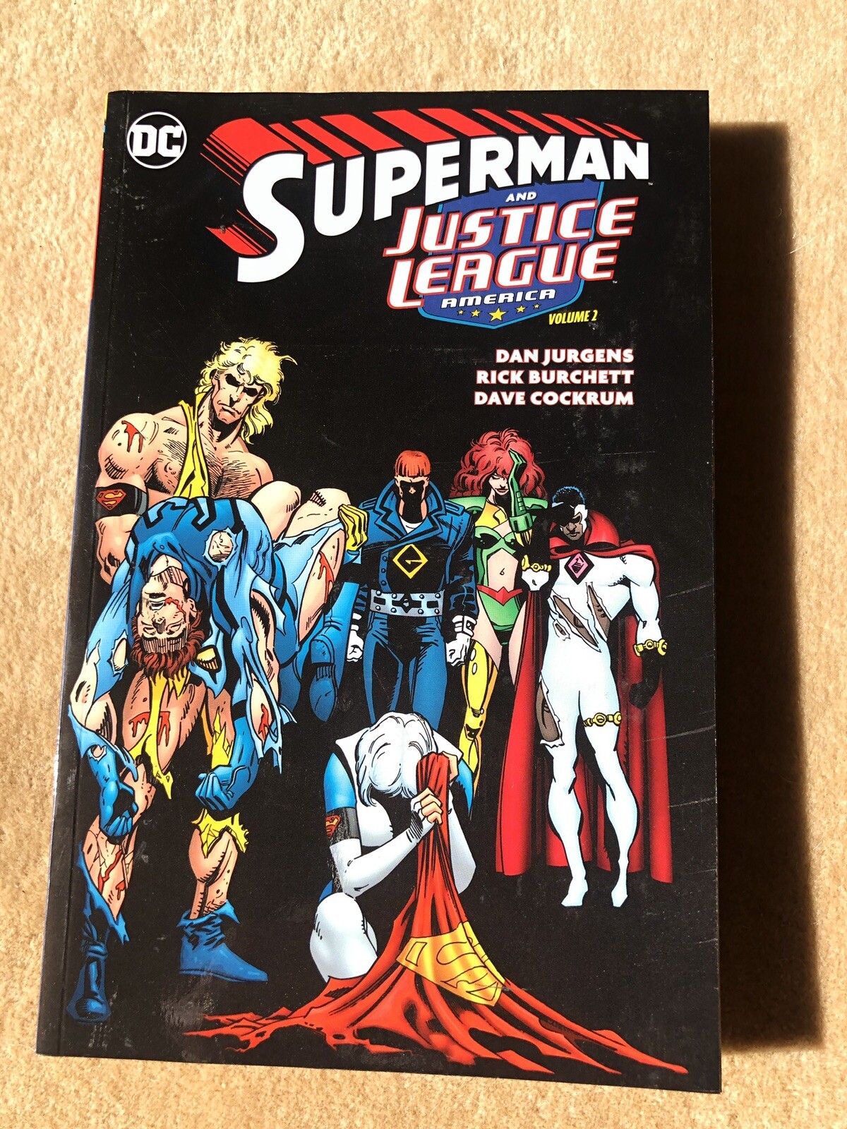 NEW SUPERMAN & JUSTICE LEAGUE AMERICA VOLUME 2 GRAPHIC NOVEL BOOK DC COMICS*