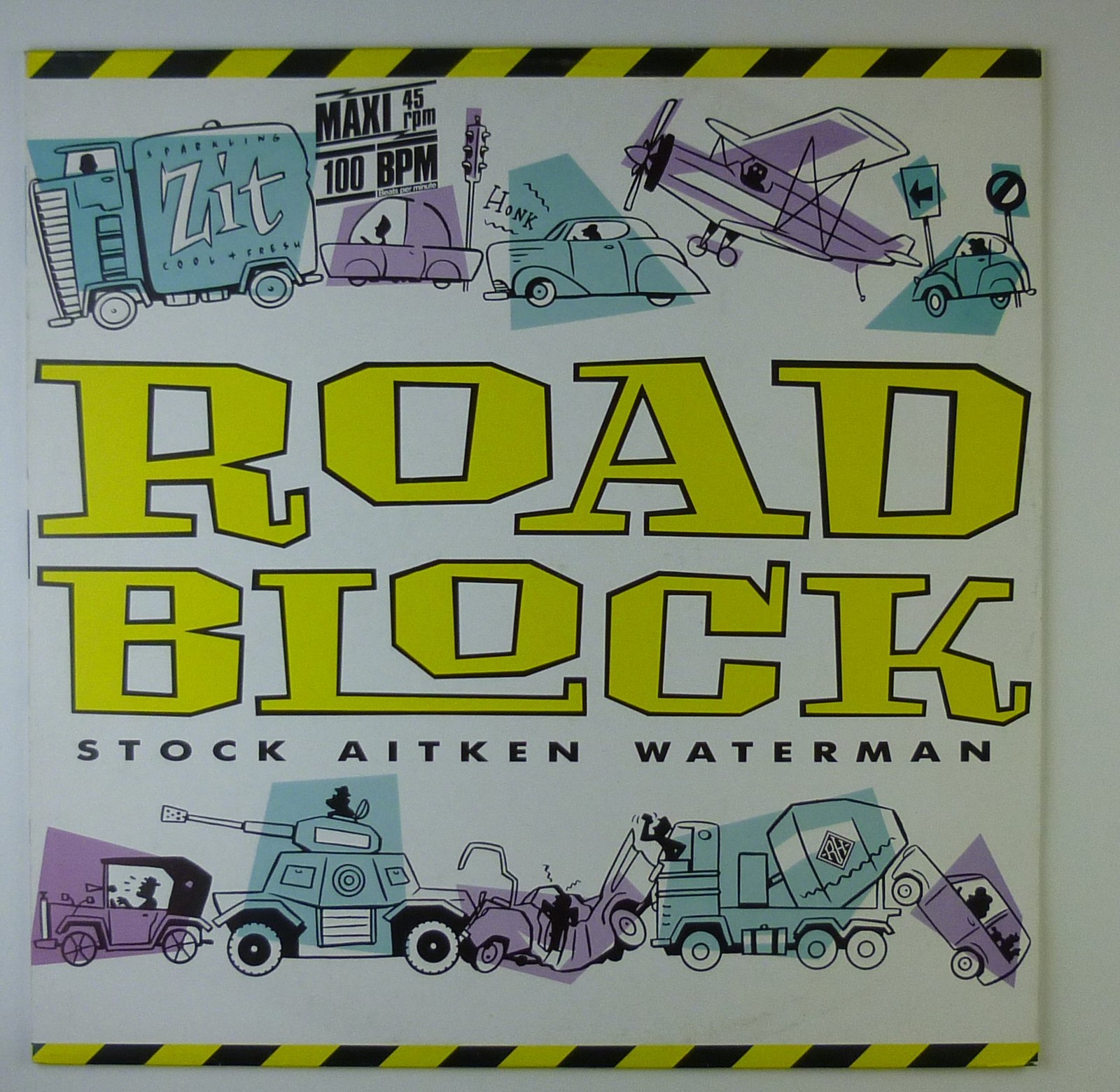 12" Maxi - Stock, Aitken & Waterman - Roadblock - K5593 - Lavato E Pulito