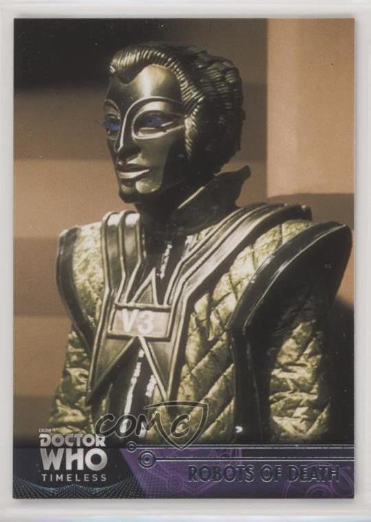 2016 Topps Doctor Who Timeless Robots of Death #26 1i3